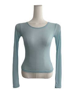 シースルーレイヤード長袖Tシャツ(11color)