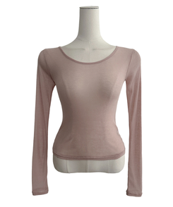 シースルーレイヤード長袖Tシャツ(11color)