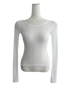 シースルーレイヤード長袖Tシャツ(11color)