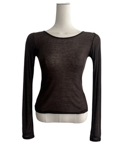 シースルーレイヤード長袖Tシャツ(11color)