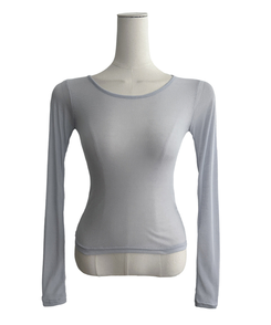 シースルーレイヤード長袖Tシャツ(11color)