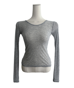 シースルーレイヤード長袖Tシャツ(11color)