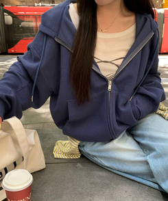 オフショルダーシースルーTシャツ IVORY