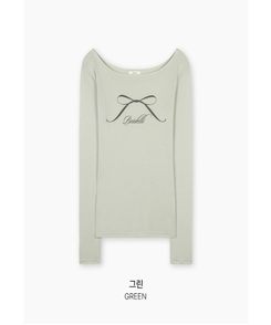 オフショルダーシースルーTシャツ