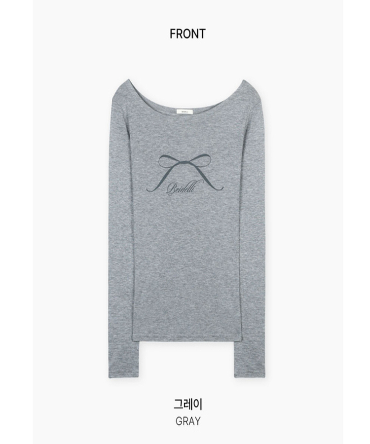 オフショルダーシースルーTシャツ