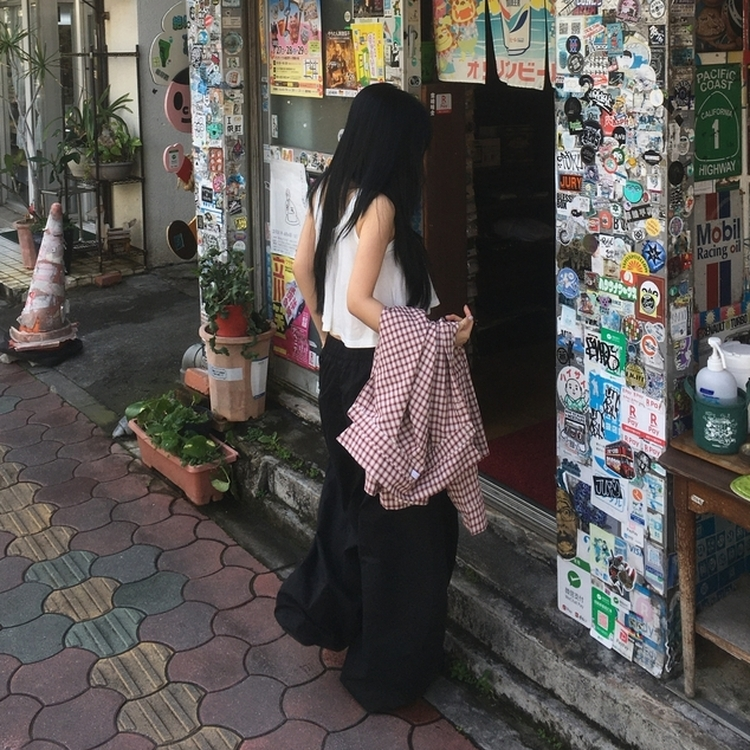 フレアクロップドキャミソール IVORY