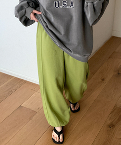 ベーシックカラービーチサンダル BLACK