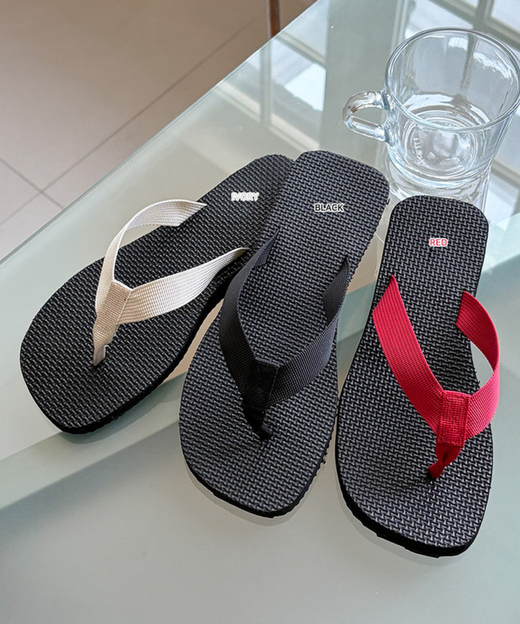 ベーシックカラービーチサンダル