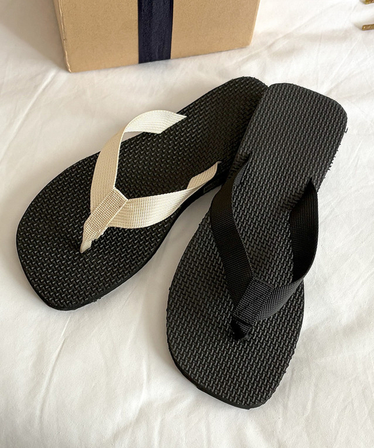 ベーシックカラービーチサンダル