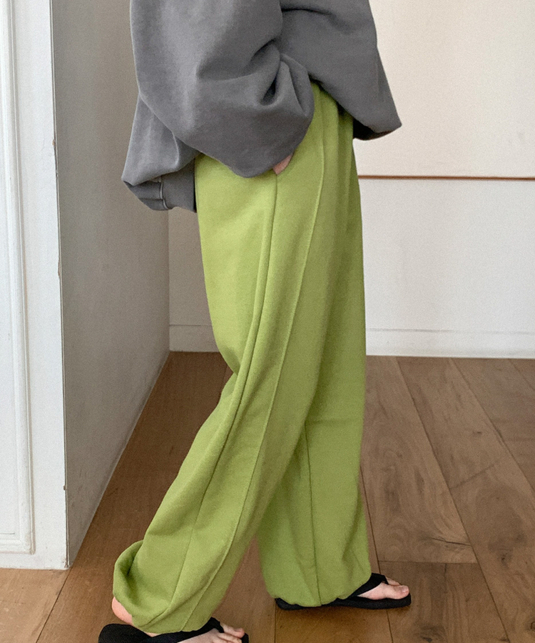 コットンカラージョガーパンツ(5color) OLIVE