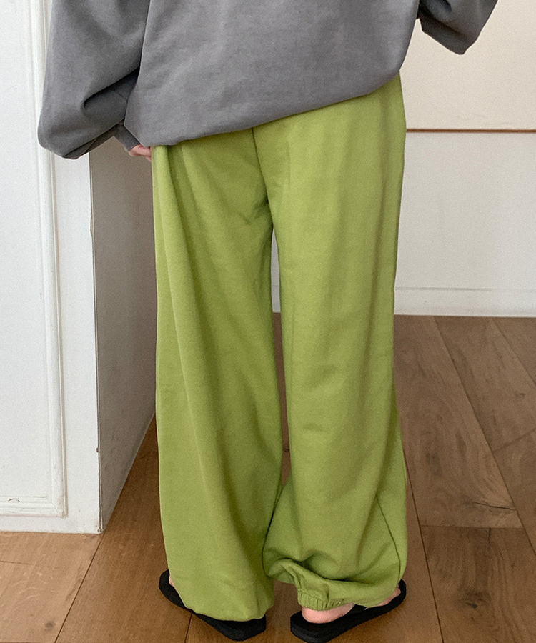 コットンカラージョガーパンツ(5color) OLIVE