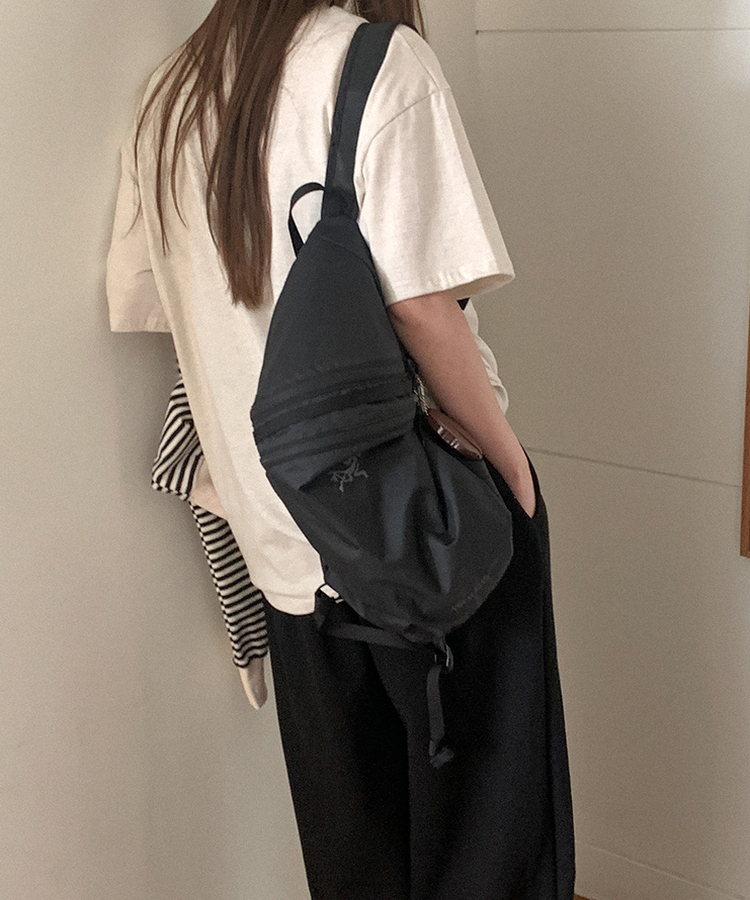 コットンカラージョガーパンツ(5color) BLACK