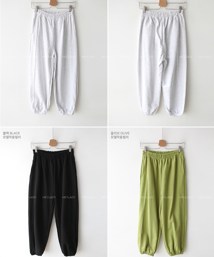 コットンカラージョガーパンツ(5color)