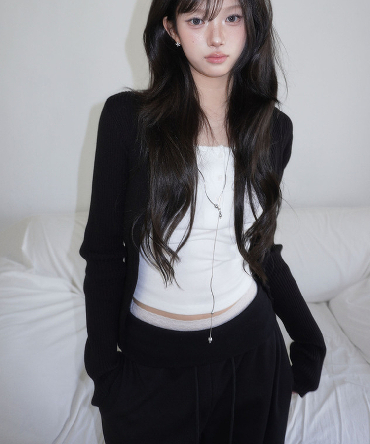 ワイドトレーニングパンツ BLACK