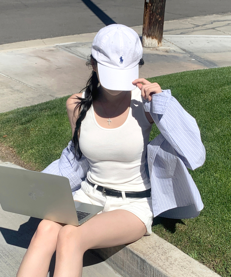 레크 스트라이프 셔츠 남방 포켓 오버핏 단가라 데일리룩 캐주얼룩 개강룩 출근룩 레이어드 사계절템 봄신상봄코디 소라