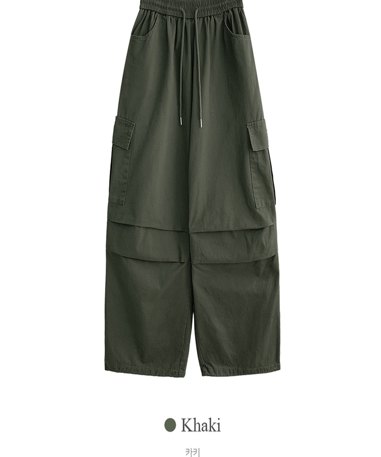カジュアルカーゴワイドパンツ