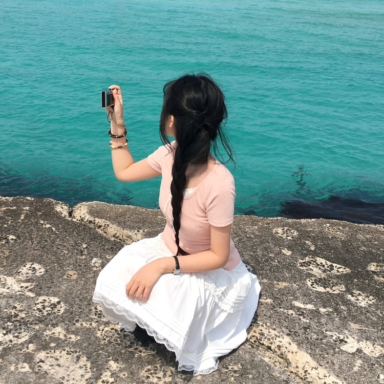 シャーリングレースレイヤード半袖Tシャツ(5color) PINK