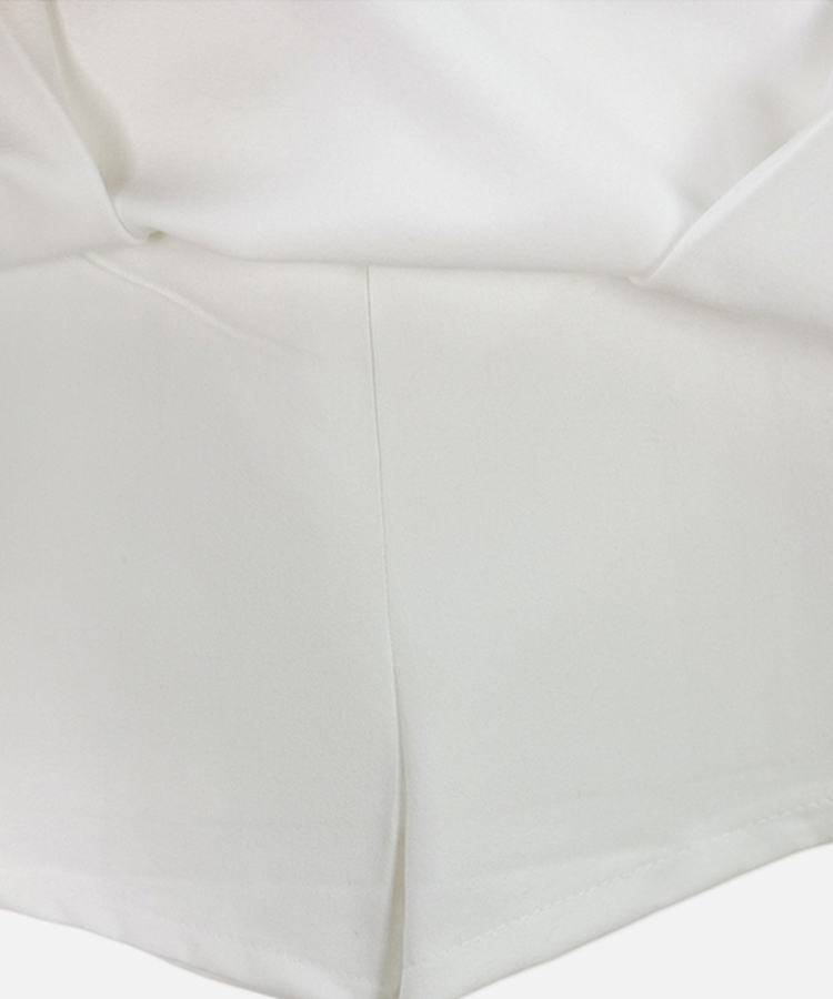 ベルトプリーツスカートパンツ