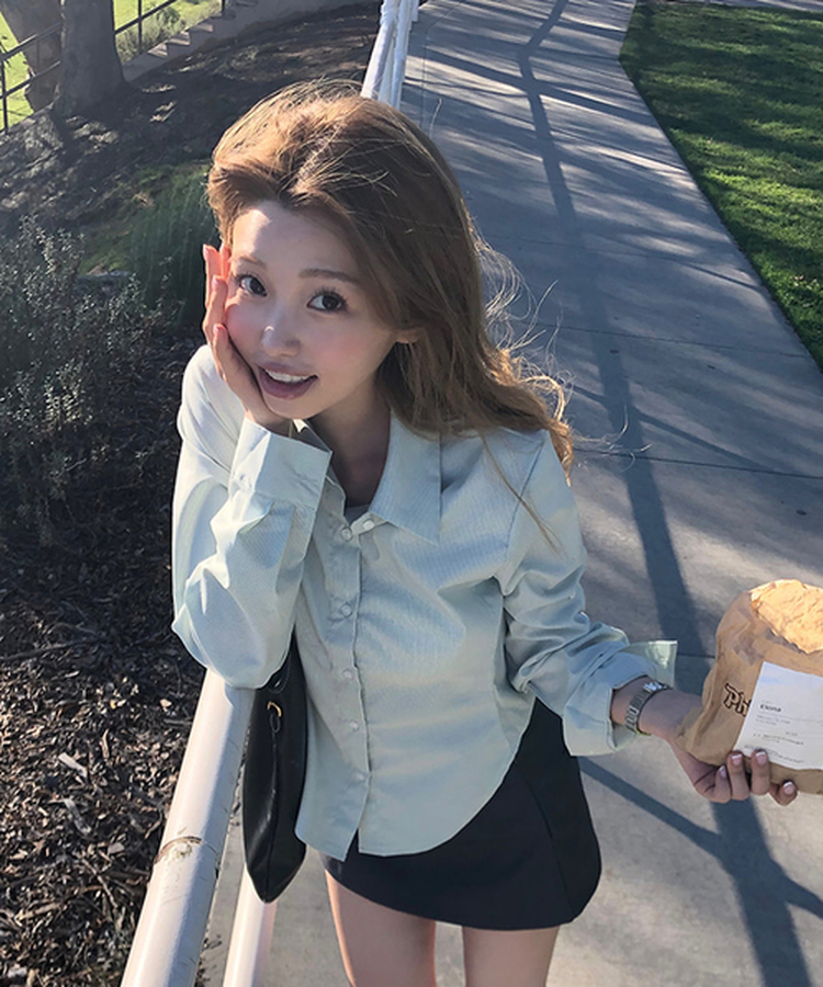 デイリーシンプルシャツ MINT