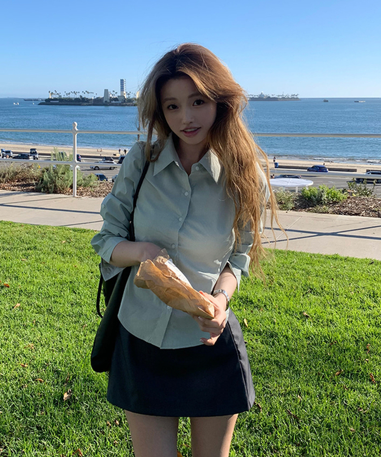 デイリーシンプルシャツ MINT