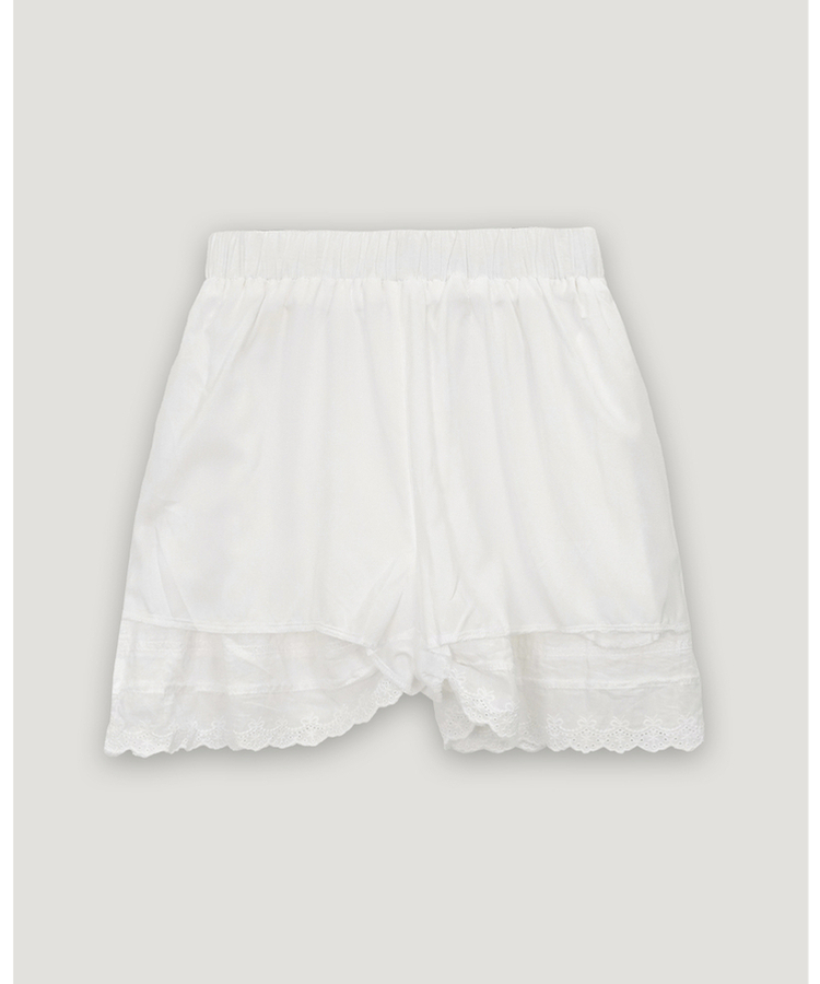 レースバンディングミニスカート