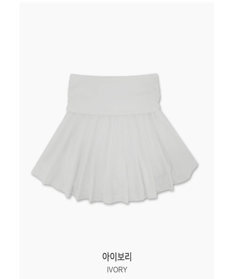 シアリングフレアミニスカート