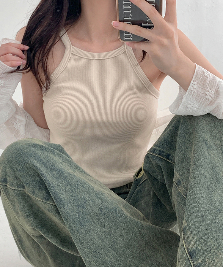 【丈別】ダメージセミワイドデニム(5color) VINTAGE BLUE