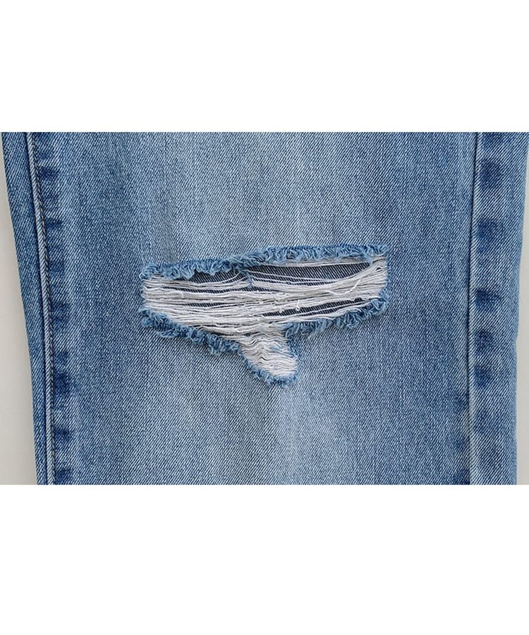 【丈別】ダメージセミワイドデニム(5color)