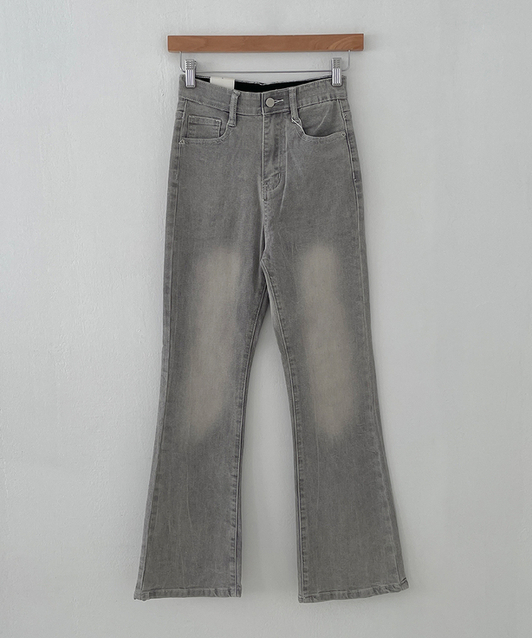 【丈別】ウォッシュスリムデニムパンツ(6color)