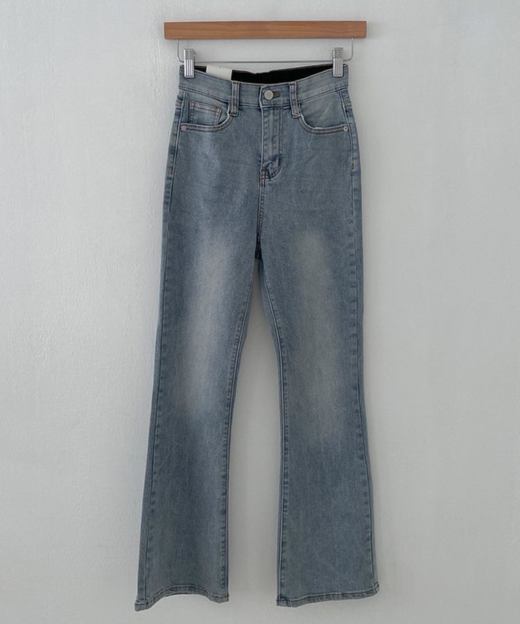 【丈別】ウォッシュスリムデニムパンツ(6color)