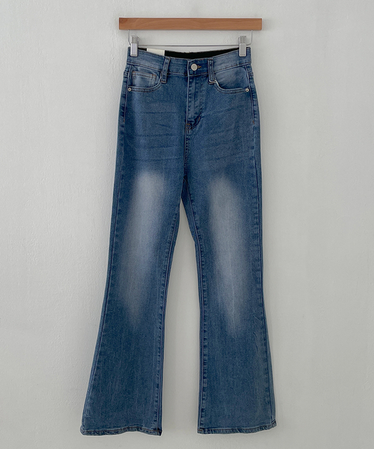 【丈別】ウォッシュスリムデニムパンツ(6color)