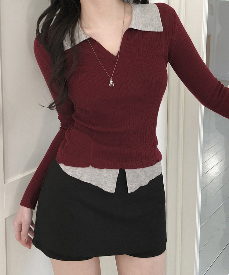 【ベルト付き】Aラインコットンミニスカートパンツ BLACK