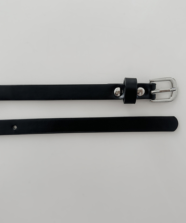 【ベルト付き】Aラインコットンミニスカートパンツ