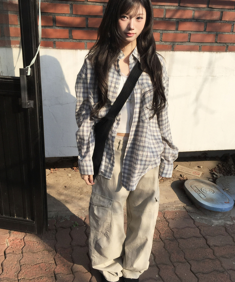 ワイドカットローカーゴパンツ BEIGE