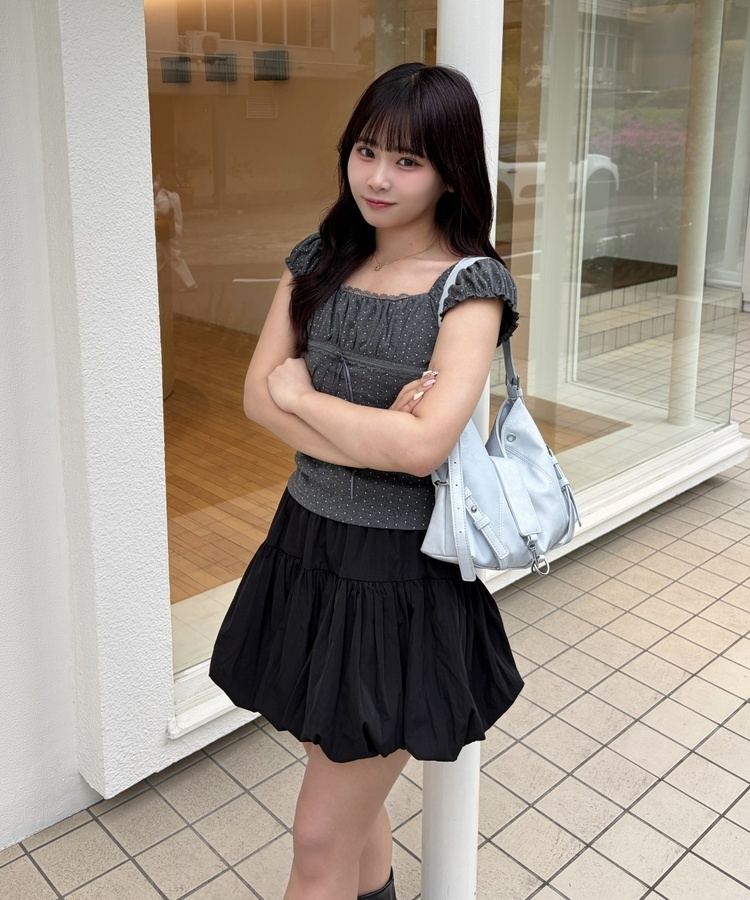 벨트 디자인 레더 숄더백 소라