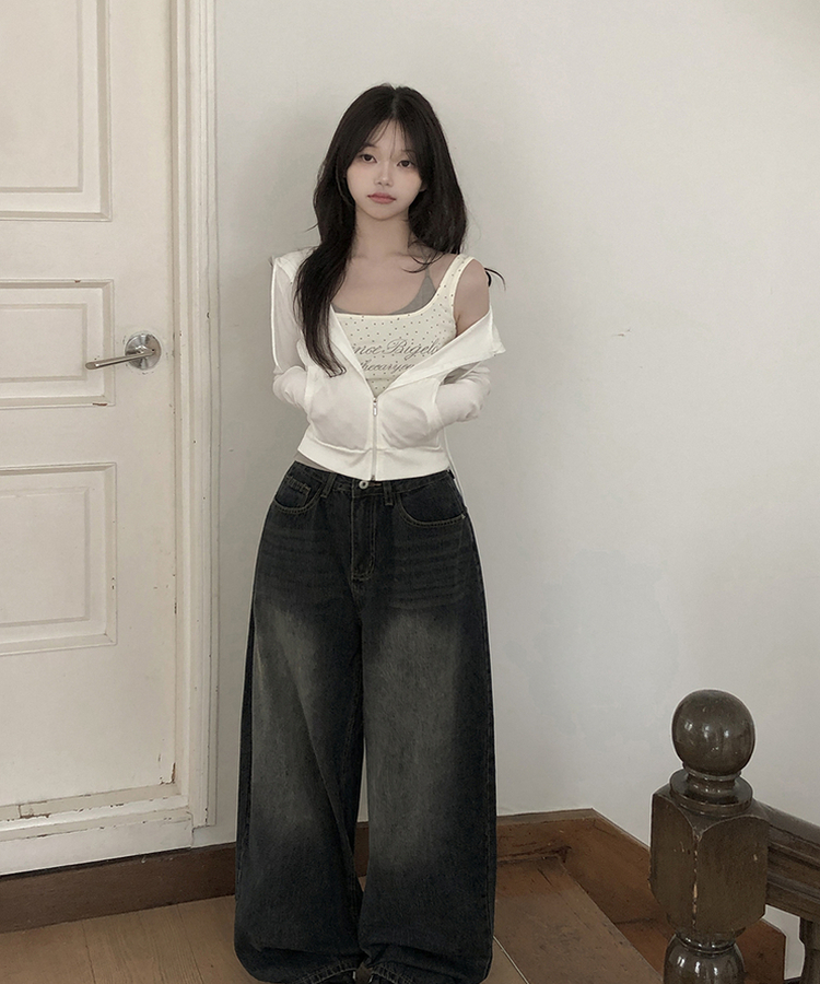 ドットレイヤードキャミソール IVORY