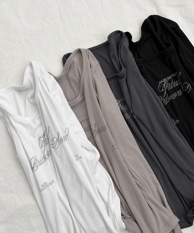 리에트 레터링 긴팔 티셔츠 슬림핏 유넥 롱슬리브 여리 힙무드 스판 레이어드 얇은 티 데일리룩 간절기템 사계절템 봄 티셔츠