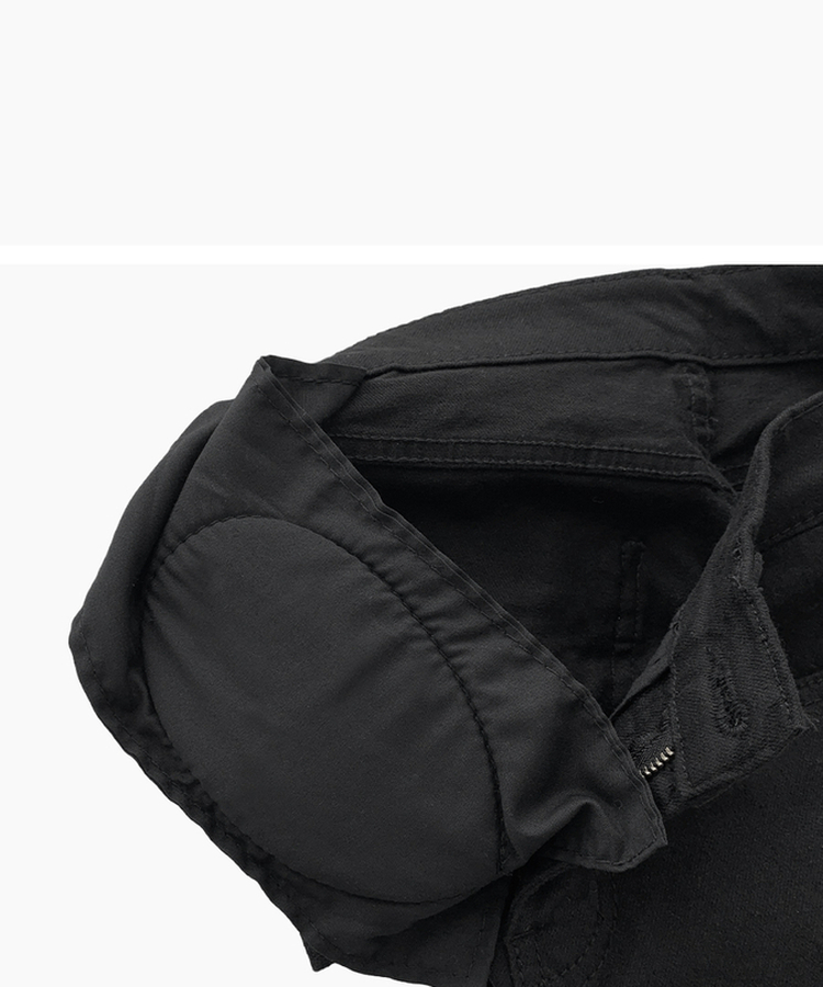 スタッズブーツカットパンツ