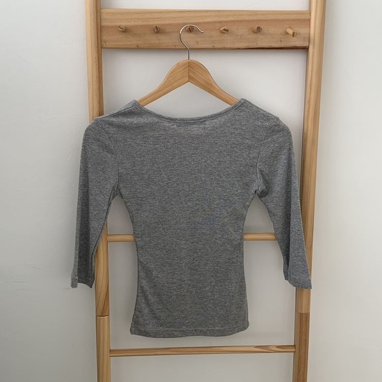 サイドシャーリング7分Tシャツ(10color)