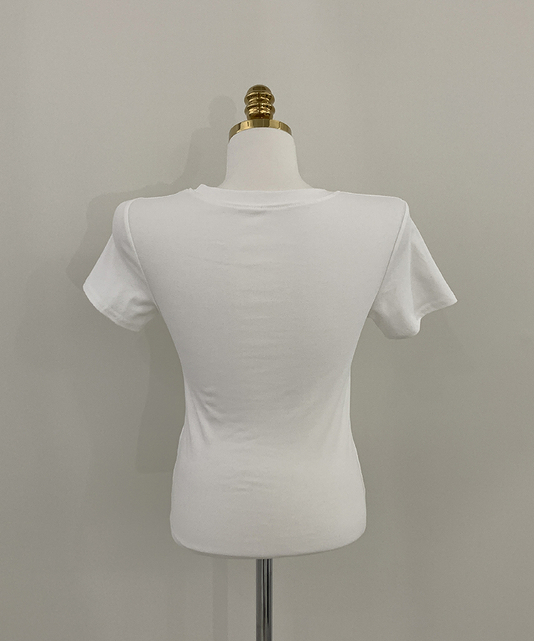 スターレタリング半袖Tシャツ