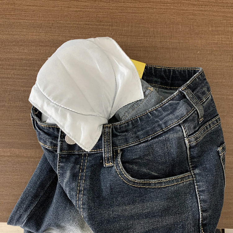 【丈別】ウォッシュドブーツカットデニムパンツ