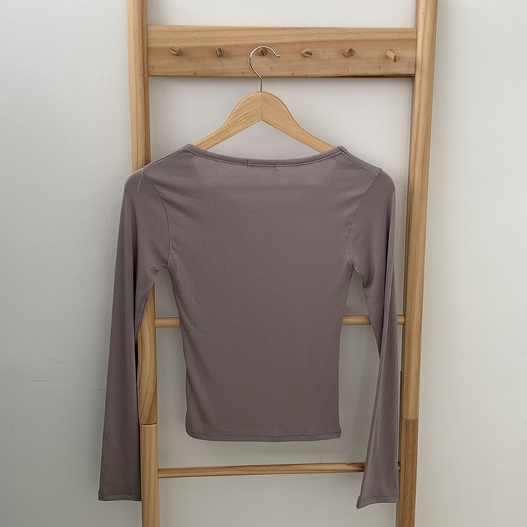 デイリーレタリング長袖Tシャツ