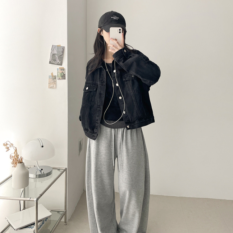 デイリーサイドピンテックトレーニングパンツ GREY