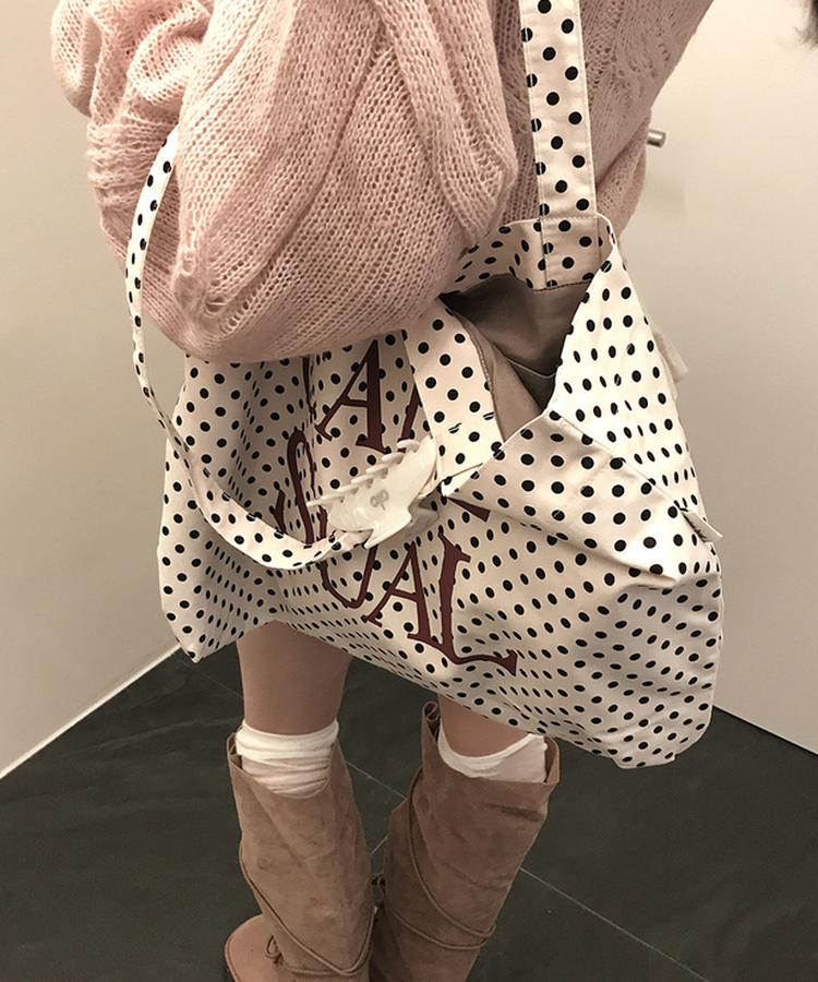 キャンバスエコバッグ(6color) IVORY