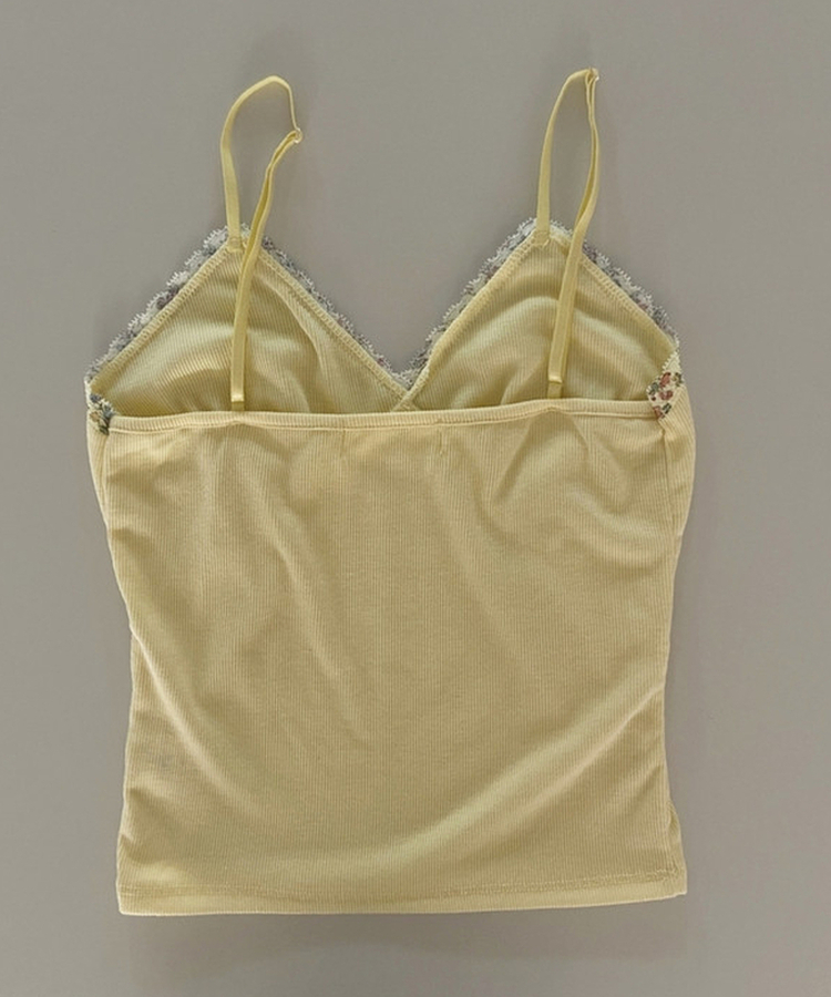 クロスフラワーキャミソール