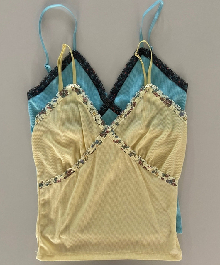 クロスフラワーキャミソール