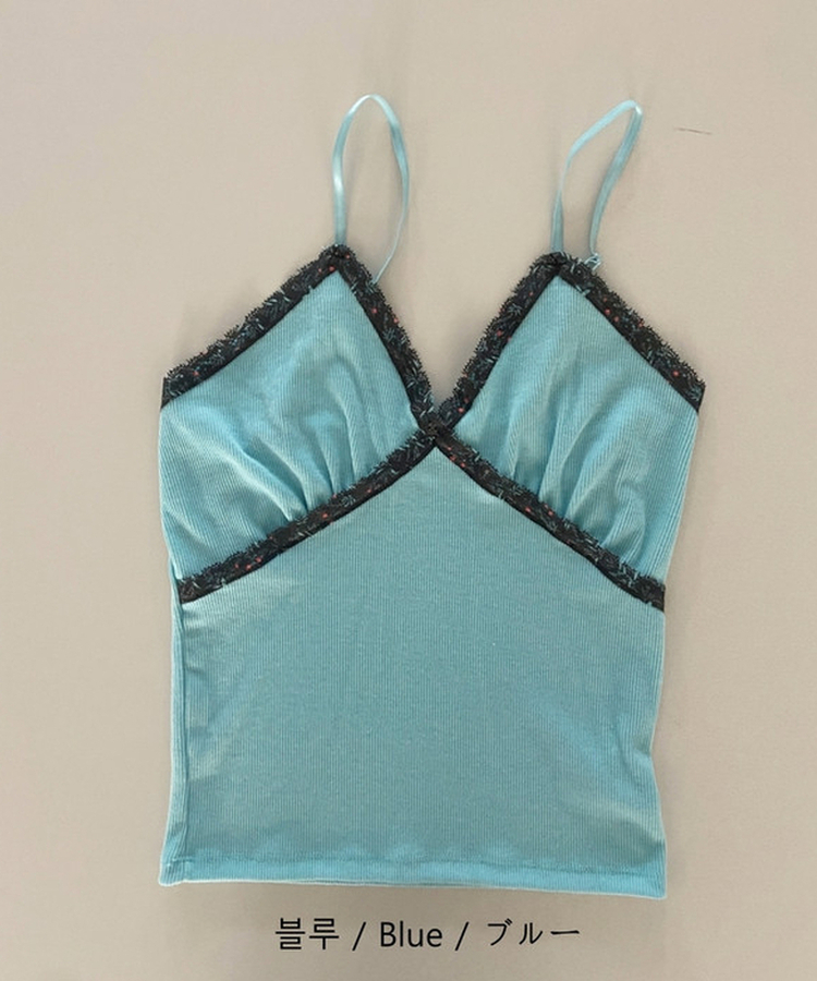 クロスフラワーキャミソール