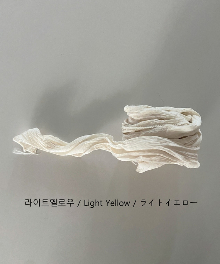 リングルシースルーロングスカーフ