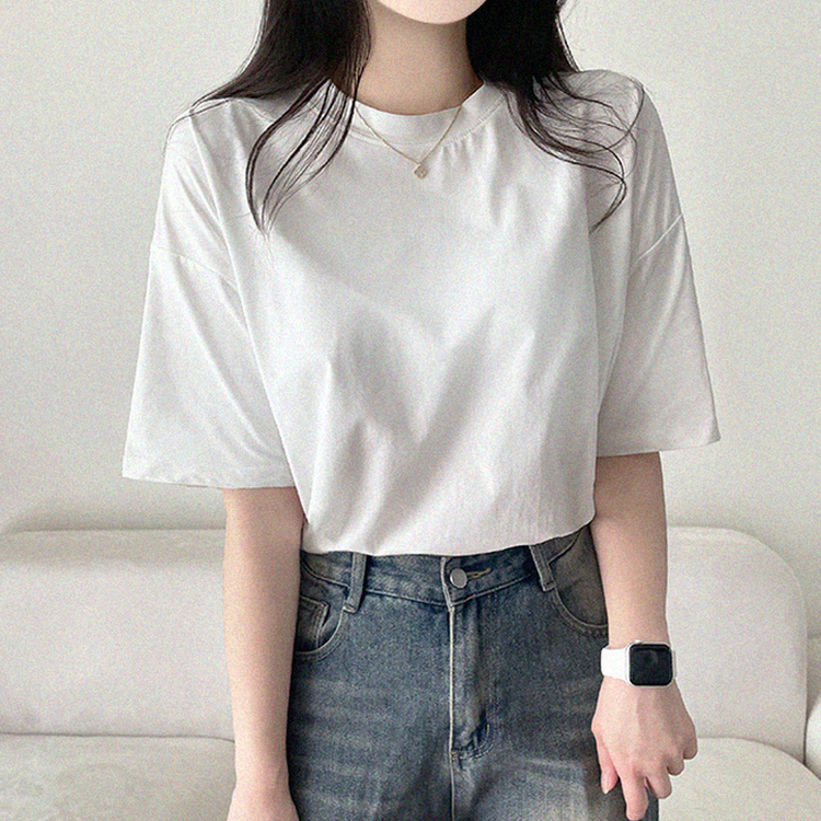 クーリングサマー半袖Tシャツ WHITE