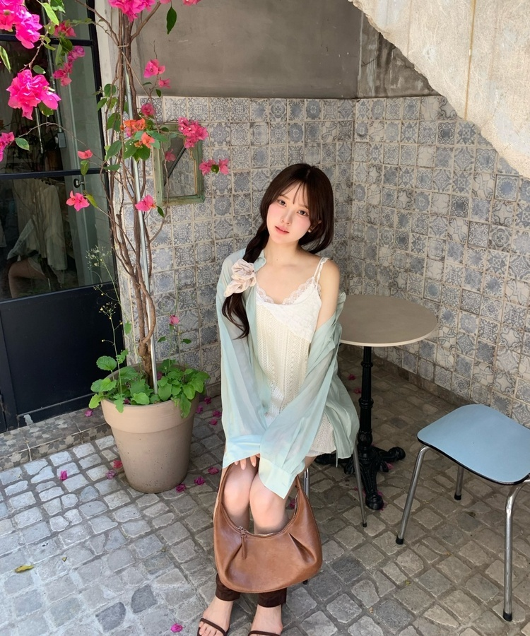 루즈핏 셔츠 라이트민트